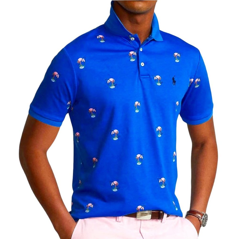 Polo Ralph Lauren Classic Fit Soft Cotton Spa Royal Short-sleeve Polo, Mens Medi
